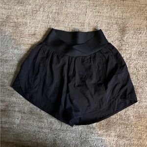 Women's Black Athletic Shorts